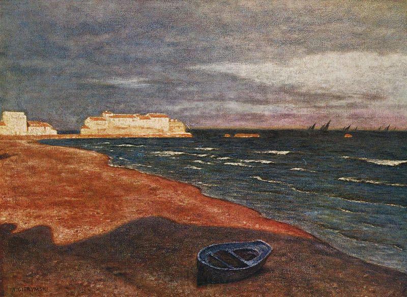 Aleksander Gierymski Sea. Spain oil painting art